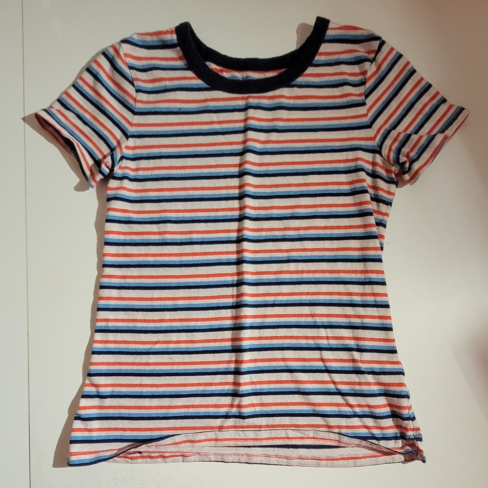 ❗️3 For $10❗️Old Navy Striped Short Sleeve Tee - Red, Blue, White